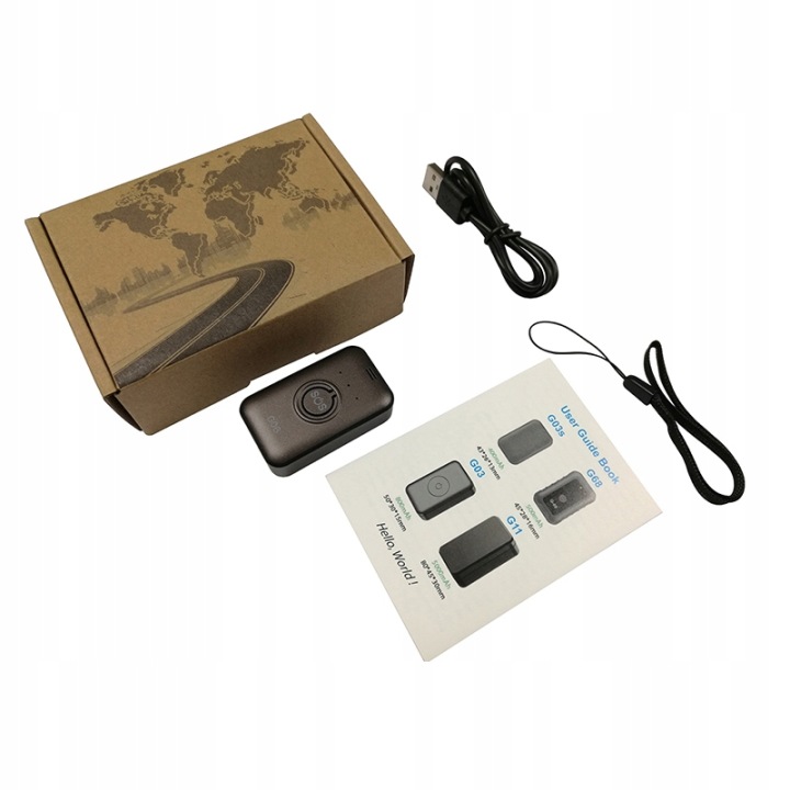 LOCALISATEUR GPS MK06 PODSLUCH ENREGISTREMENT HAUT-PARLEUR SOS