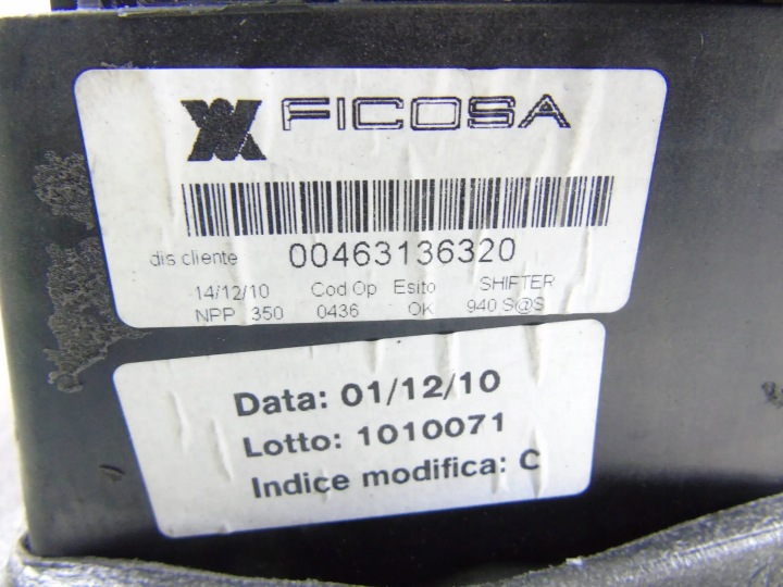 CRIC MÉCANISME DE CHANGEMENT DE VITESSES CÂBLES ALFA ROMEO GIULIETTA 1.6 JTDM 00463136320
