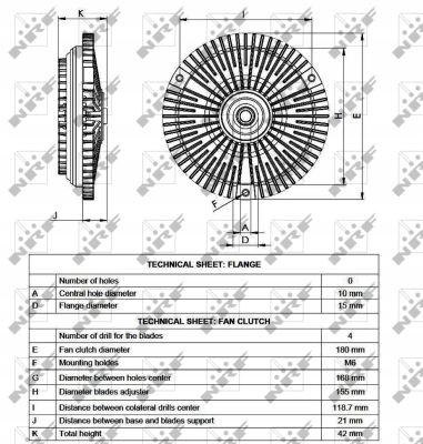 NRF 49533 EMBRAYAGE VENTILATEUR CHODNICY