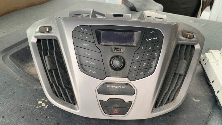 FORD TRANSIT MK8 CUSTOM RADIO AUTORADIO CD BK3T-18D815-BE 2015 2016