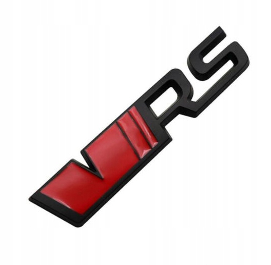 EMBLEMA INSIGNIA LOGOTIPO SKODA VRS RS OCTAVIA - RED 