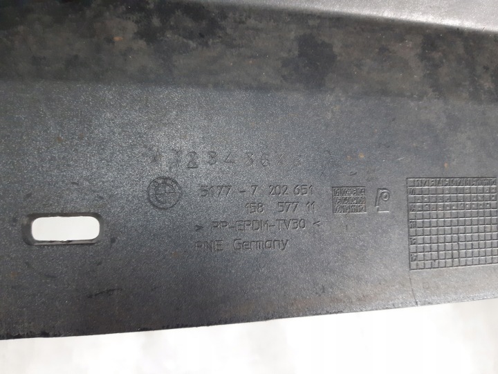 BMW E90 E91 MOULURE REVÊTEMENT SEUIL GAUCHE 51777202651