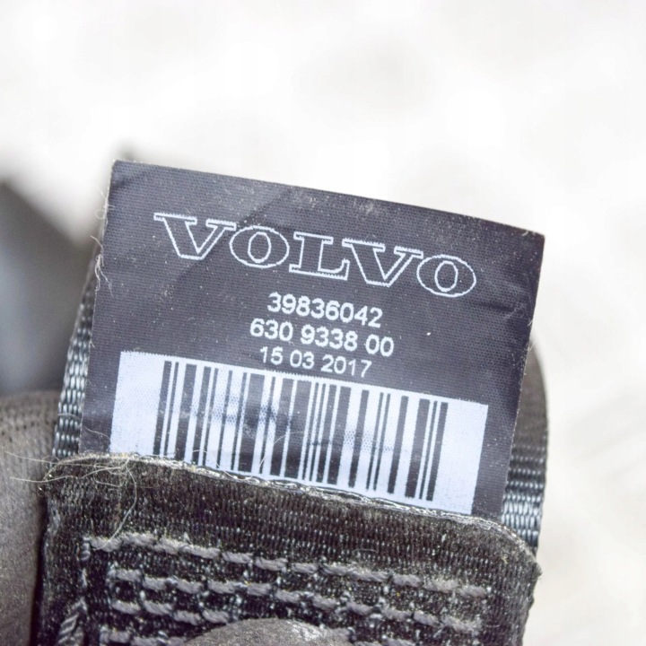 VOLVO S90, V90 2017 DROITE CÔTÉ CEINTURE DE SÉCURITÉ SIÈGES ARRIÈRE