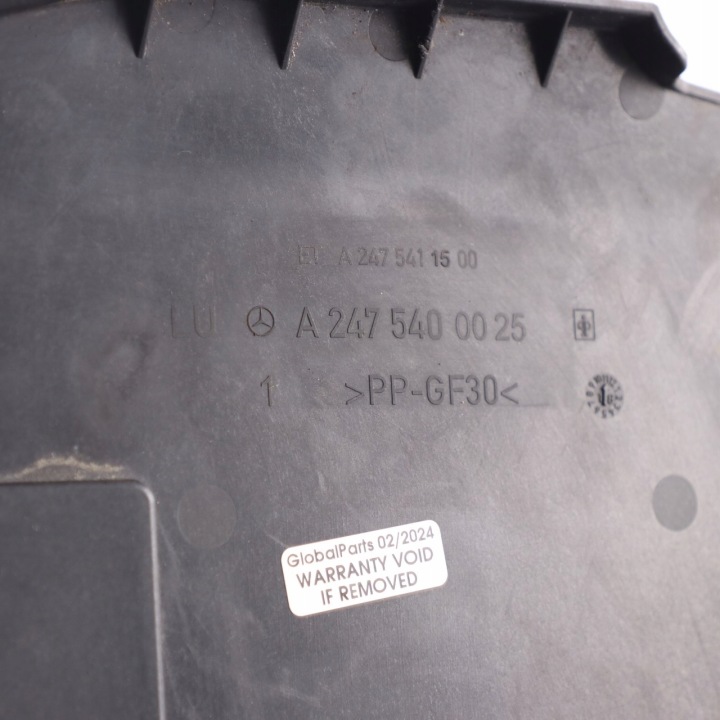 COUVERCLE BATTERIE MERCEDES-BENZ OE A2475400025