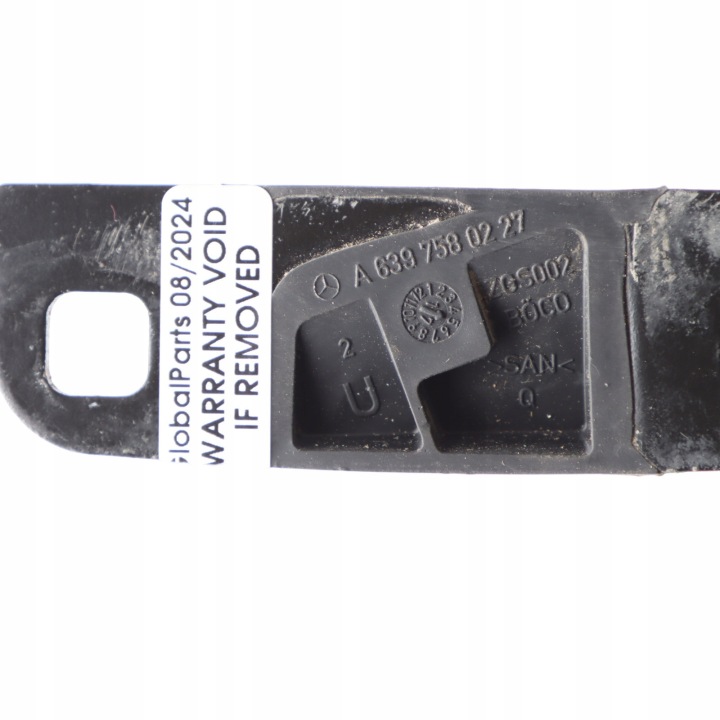 MERCEDES W447 CALE PROWADZACY PORTES COULISSANT DROIT BAS INFÉRIEUR A6397580227