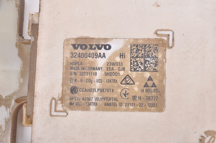 VOLVO XC60 II B5 2023 ANNÉE MODULE CEM 32400409AA