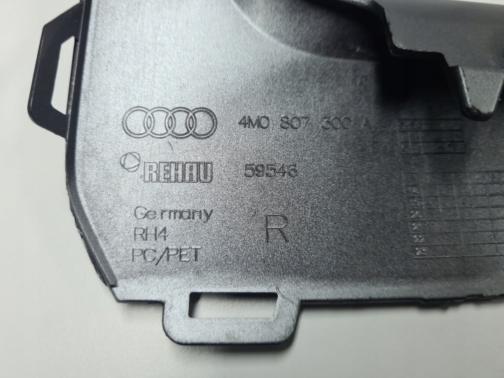 MOULURE DROITE PARE-CHOCS AUDI Q7 4M0 4M LIFT ORIGINAL