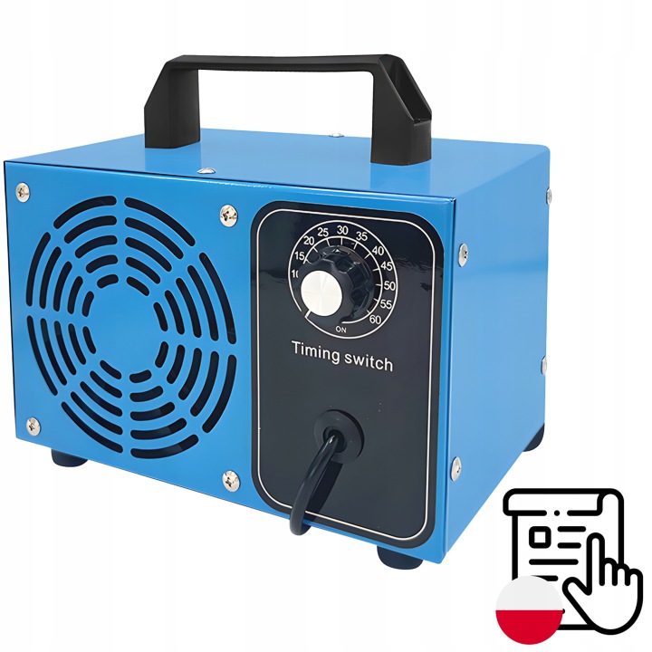 GÉNÉRATEUR OZONU OZONATOR OCZYSZCZACZ AIR PUISSANT CZASOMIERZ 140W 60 G/H