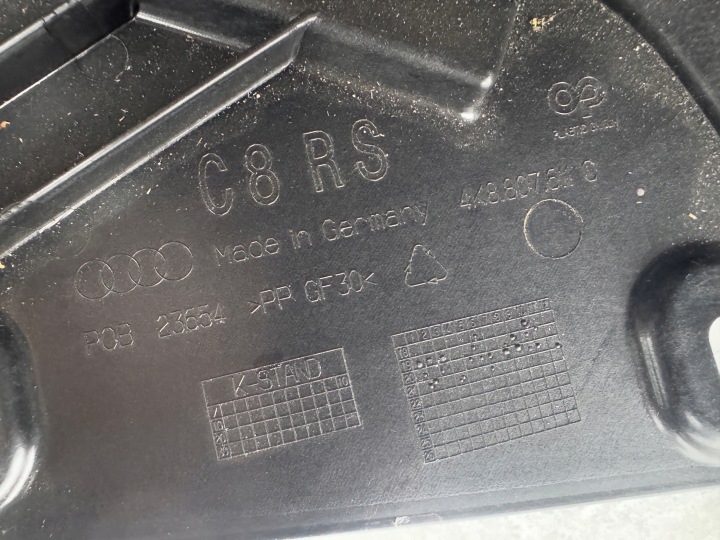AUDI RS6 4K8 PARE-CHOCS AVANT COMPLET ÉTAT PERFEKCYJNY ORIGINAL CAMÉRA