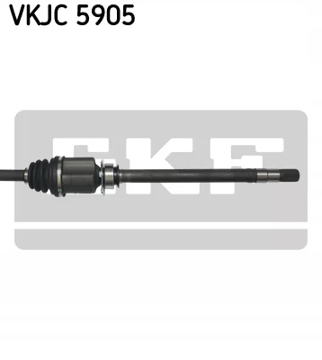 DEMI-ARBRE MENÉE AVANT DROIT 970MM FIAT DOBLO 1.3D 02.10-