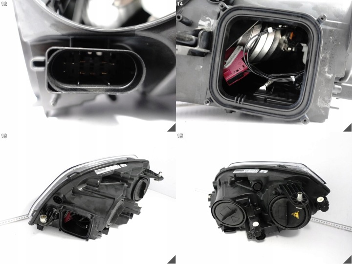 MERCEDES GLK X204 12-15 LIFT MOPF ILS XÉNON LED PHARE DROITE AVANT EUROPE