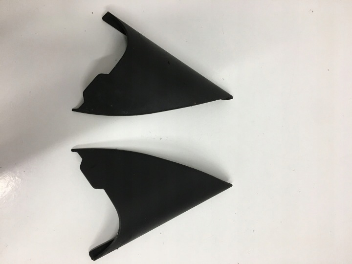AUDI A6 C5 PROTECTION BOUCHON RÉTROVISEURS GAUCHE DROITE TRIANGLE 4B0857505 4B0857506