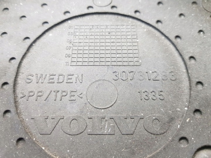 VOLVO V70 2006 CHÂSSIS DISTRIBUTION 30731283