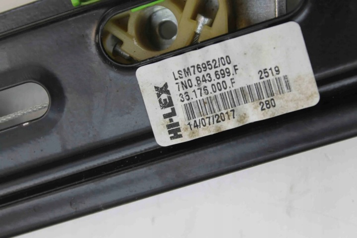 ÉLÉVATEUR VITRES ARRIÈRE GAUCHES PORTES SEAT ALHAMBRA (710, 711) 7N0843699F