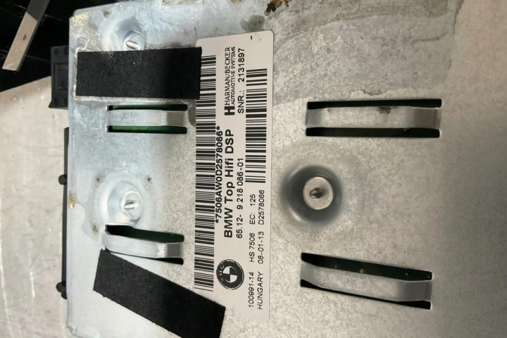 SYSTÈME NAGLOSNIENIA BMW 3 COUPÉ (E92) 9218086 3.0L GASOLINE 2012