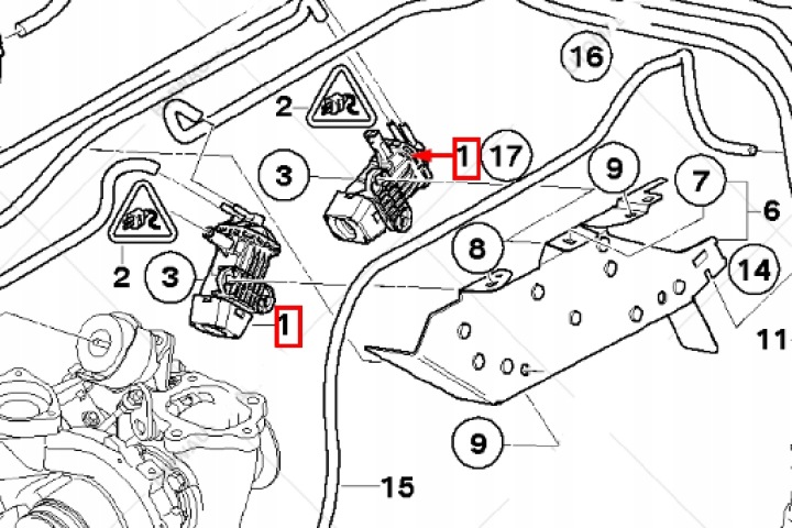 ÉLECTROVANNE SURALIMENTATION KONWERTERA PRESSION BMW 1 E88 123D DIESEL 2.0