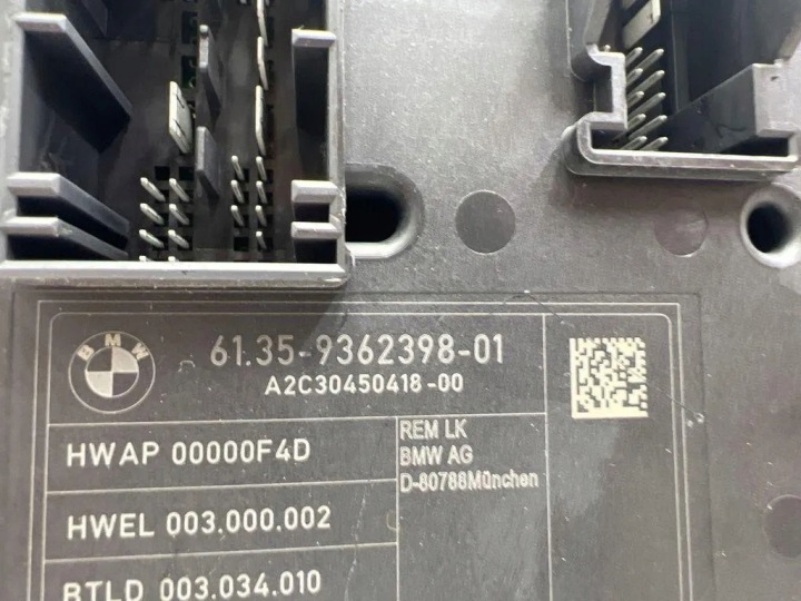 MODULE CONFORT BMW 4 COUPÉ (F32, F82) 9362398 3.0L DIESEL 2014