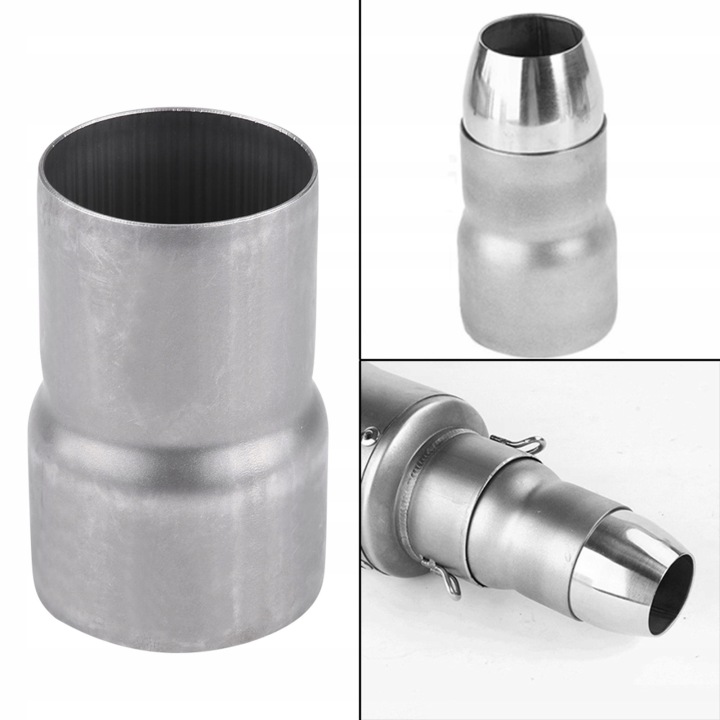 ADAPTATEUR TUYAUX ÉCHAPPEMENT SILENCIEUX 51MM VERS 60MM