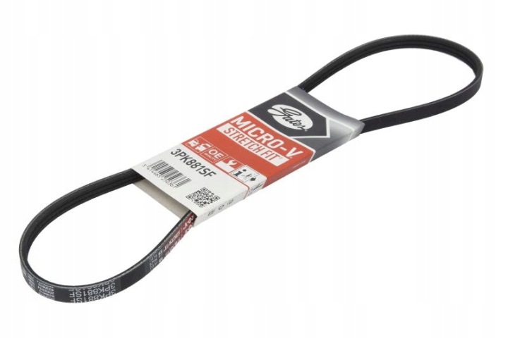 GATES 652869 COURROIE MICRO-V MITSUBISHI OUTLANDER III (GG_W, GF_W, ZJ) 2.2 DI