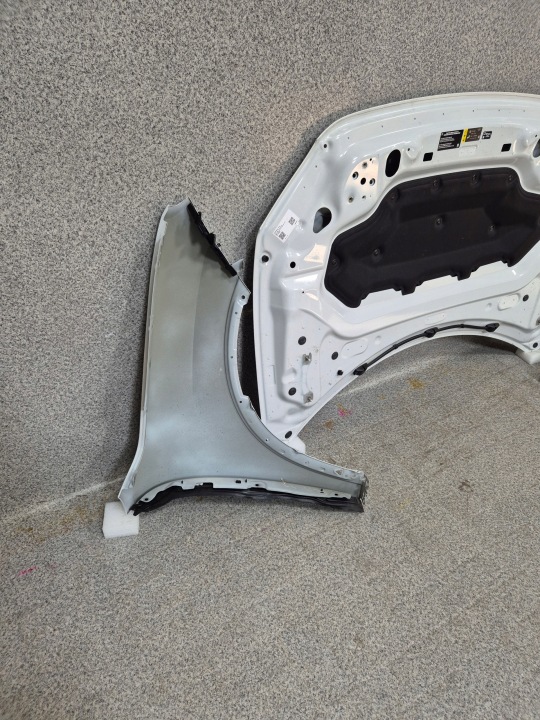 MINI U25 CAPOT AILE GAUCHE DROIT AVANT AVANT C6A NANUQ WHITE DÉMONTAGE