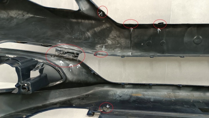 PARE-CHOCS AVANT AVANT PEUGEOT 301 LIFT 17-
