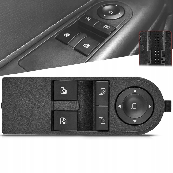 PANNEAU COMMUTATEUR VITRE I MIROIRS OPEL ASTRA H ZAFIRA B 13183679