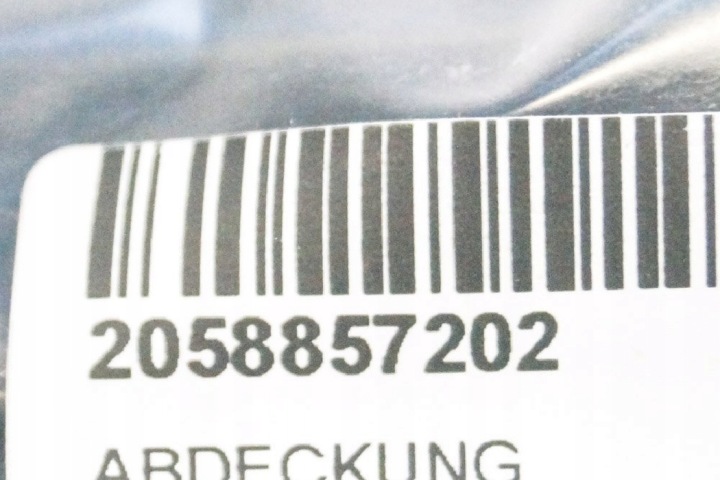 MERCEDES ESSENCE CLASSE C W205 PLASTIQUE PROTECTION A2058857202 NEUF ORIGINALE