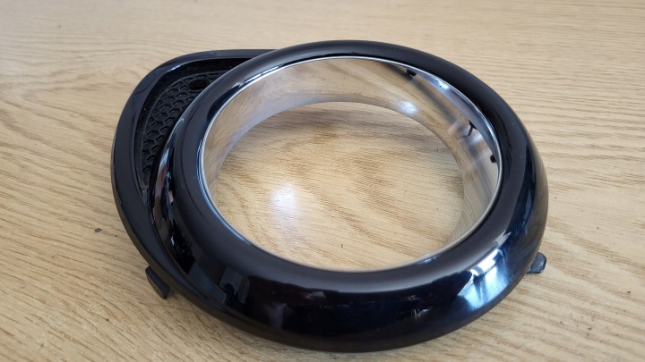 2× OPEL ADAM GRILLE GAUCHE ARRIÈRE CHROME PARE-CHOCS ARRIÈRE PHARE ANTIBROUILLARD