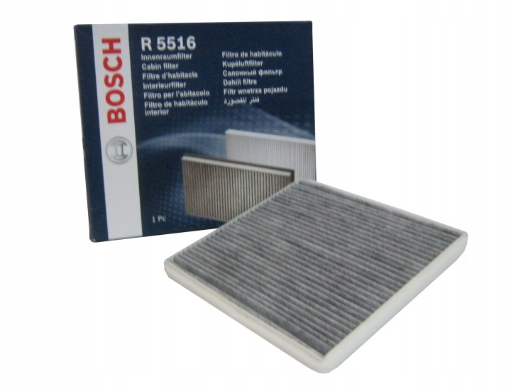 FILTRE CABINES CARBONIQUE BOSCH 1 987 435 516 FILTRE VENTILATION ESPACES