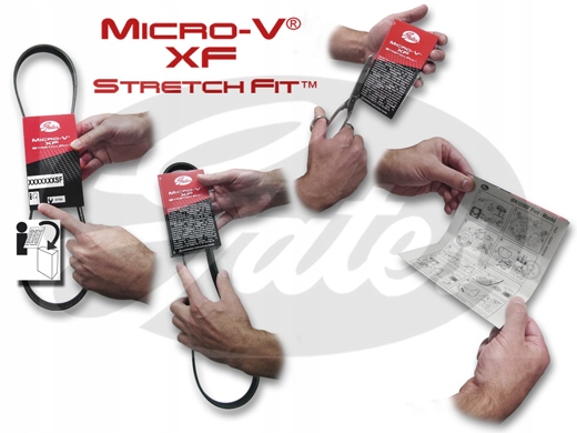 COURROIE WIELOROWK. 4PK916-890SF XF 4PK916-890SF PASE