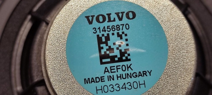 VOLVO XC40 PROTECTION HAUT-PARLEUR TABLEAU DE BORD 31442613