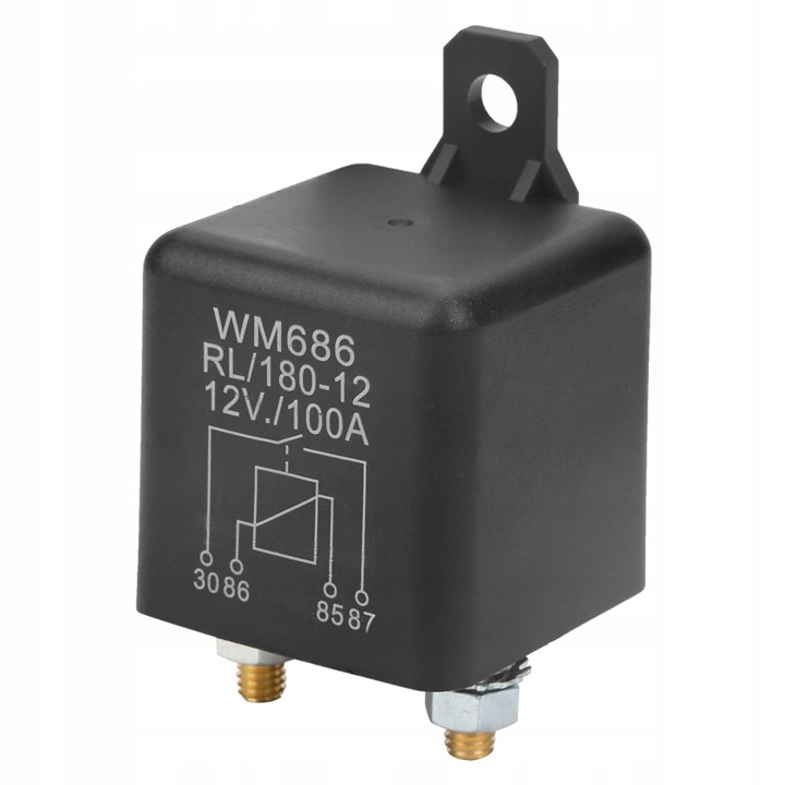 RELAIS 12V PRZELACZAJACY AUTOMOBILE WM686 100A