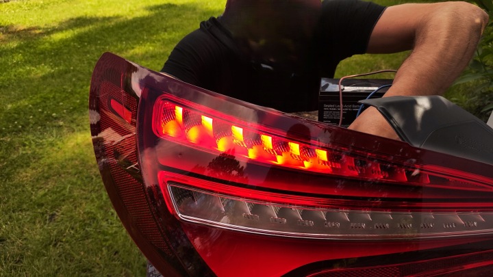 MERCEDES CLA DANS 117 UNIVERSEL LIFT PHARE COMPLET LED GAUCHE ARRIÈRE ARRIÈRE EUROPE (LT42)