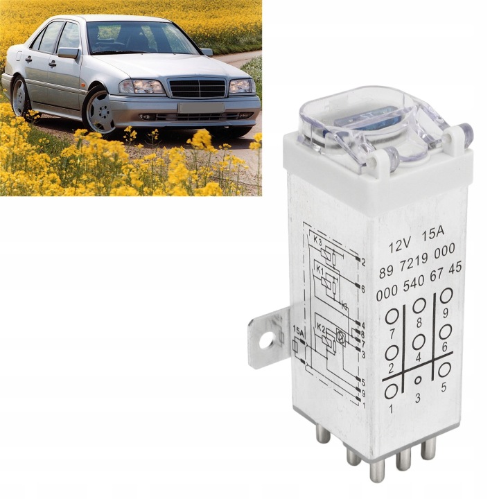 AUTOMOBILE RELAIS ZABEZPIECZAJACY AVANT PRZECIAZENIEM 0005406745