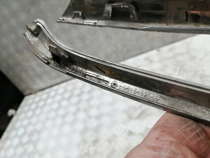 CITROEN C3 AIRCROSS 2R 17- MOULURE CHÂSSIS CHROME PHARES LED FJD DROITE AVANT