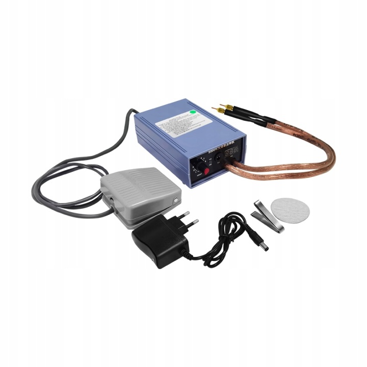 MANUELLE ZGRZEWARKA PUNKTOWA 0-800A DUZEJ PUISSANCE 5000W ZGRZEWARKA AKUMULATOROWA