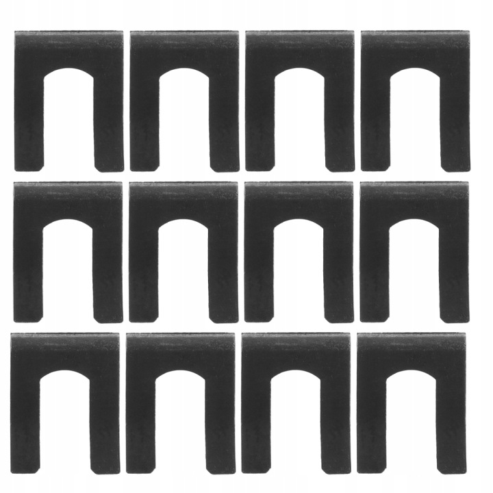 20PCS CAR BRAKE CABLE RETAINER CLIPS HEAVY-DUTY MÉTAL U SHAPED CLAMP