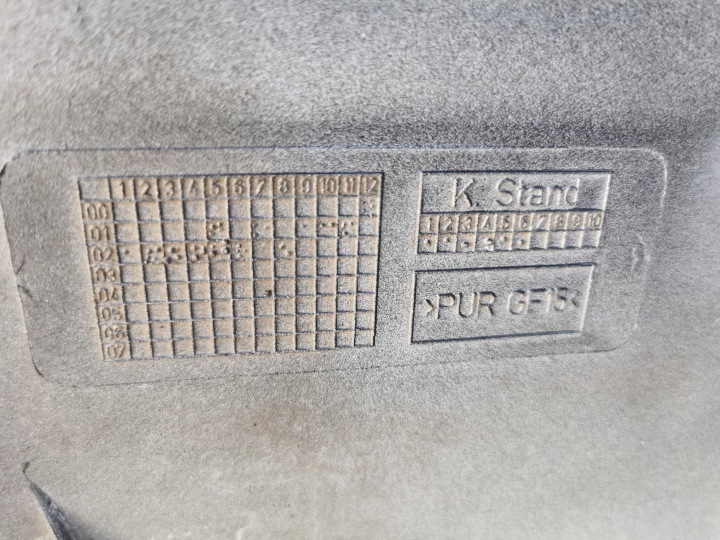 MERCEDES SL W230 R230 55 AMG 01-06 PARE-CHOCS AVANT TRÈS EN BON ÉTAT SL55
