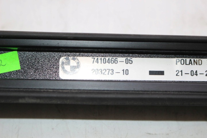 BMW F48 X1 2017 BARRES DE TOIT GAUCHE DROIT DE TOIT NOIR MODULE 7410466