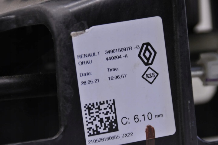 MÉCANISME CHANGEMENTS VITESSE DACIA SANDERO III 349351390R 1.0L GASOLINE 67KW