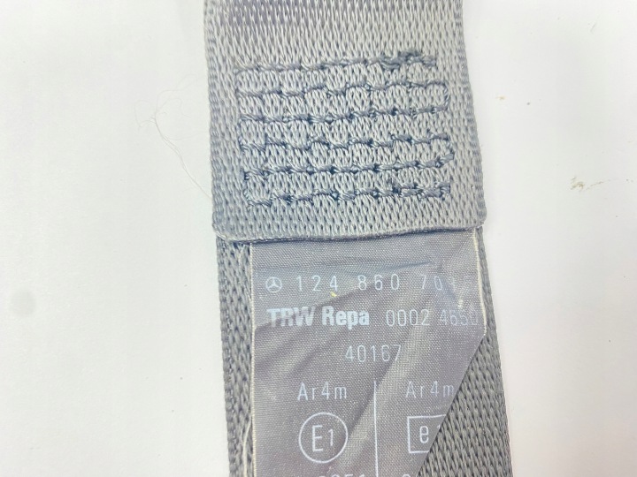 CEINTURE DE SÉCURITÉ ARRIÈRE DROIT ARRIÈRE MERCEDES W124 S124 UNIVERSEL 1248607085