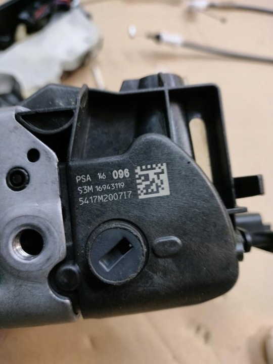 SERRURE DE PORTE OPEL GRANDLAND X GAUCHE ARRIÈRE CÂBLE ORIGINAL