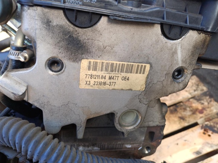 BMW E90 2.0D 163KM MOTEUR DIESEL M47T