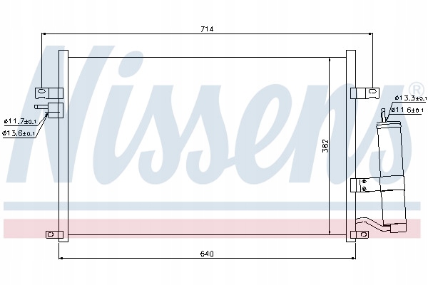 RADIATEUR CLIMATISATION 94725/NIS