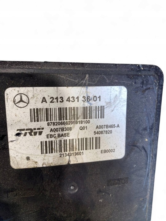 MERCEDES-BENZ E W213 2017 POMPE ABS A2134313601