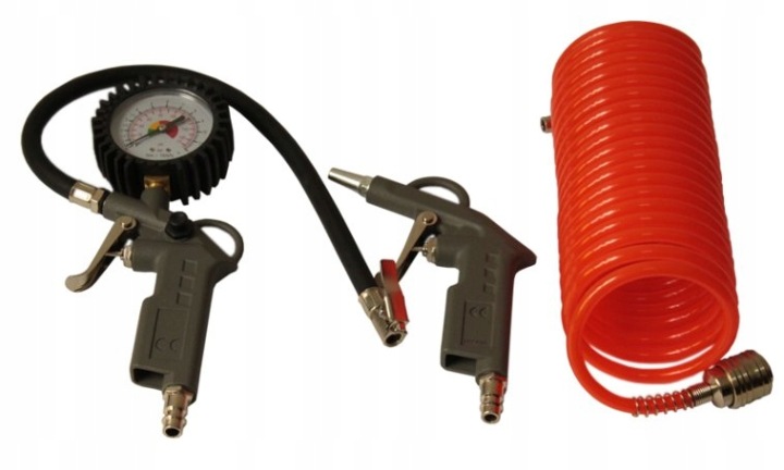 KIT PISTOLETOW PNEUMATYCZNYCH FIL (5M) MANOMÈTRE 6009010H