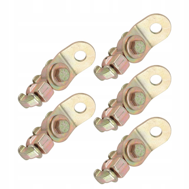 5PCS GAUCHE TRACK DOUBLE ZACZENIE STADIONU ACIER COMMANDE ADUNKIEM GAUCHE 3H