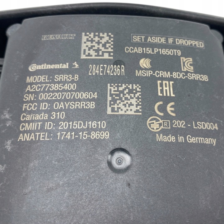 RADAR ARRIÈRE GAUCHE RENAULT ARKANA 284E74236R 284S42408R