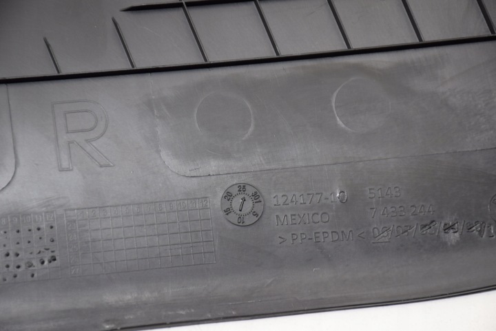 BMW G20 G21 DROITE PROTECTION BRODERIE CHÂSSIS INFÉRIEURE MONTANTS B NOIRE