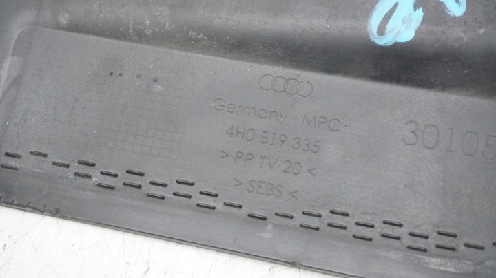 REVÊTEMENT PROTECTION PLASTIQUE DROITE GAUCHE AUDI A8 D4 4H0819335 4H0819336